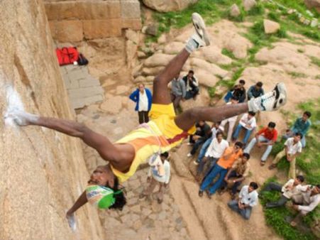 ಬೆಳ್ಳಿಪರದೆಗೆ ಚಿತ್ರದುರ್ಗದ ಸ್ಪೈಡರ್ ಮ್ಯಾನ್ ಕೋತಿರಾಜ