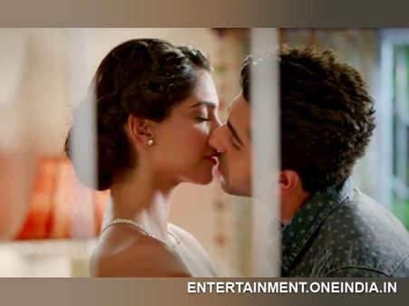 ಪ್ರಪ್ರಥಮ ಬಾರಿಗೆ ತುಟಿಗೆ ತುಟಿ ಬೆರೆಸಿದ ಸೋನಂ