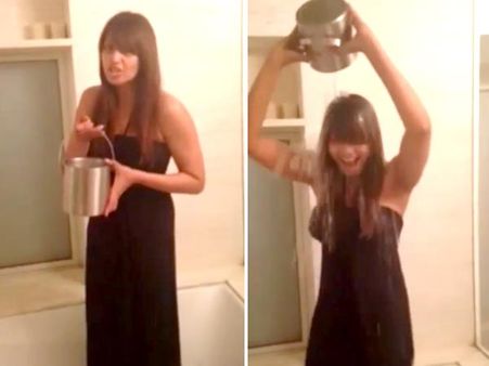 ಬಾಲಿವುಡ್ಡಿಗೂ ತಟ್ಟಿದ ಐಸ್ ಬಕೆಟ್ ಚಾಲೆಂಜ್ ಚಳಿ