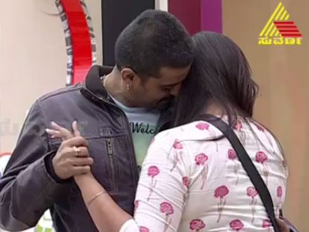 ಬಿಗ್ ಬಾಸ್ ಮನೆಯಲ್ಲಿ ಪರವಶರಾದ ನೀತೂ-ಆದಿ