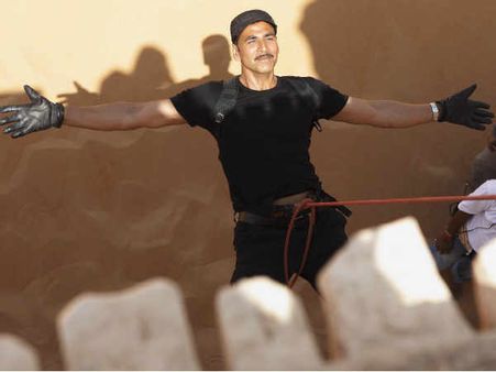 51 ಡಿಗ್ರಿ ತಾಪದಲ್ಲಿ ಕೂಲಾಗಿದ್ದ ಅಕ್ಷಯ್ ಕುಮಾರ್!