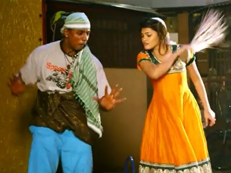 ನಾಯಕಿಯಿಂದ 'ಜಾಕ್ಸನ್' ವಿಜಿಗೆ ಪೊರಕೆ ಸೇವೆ!