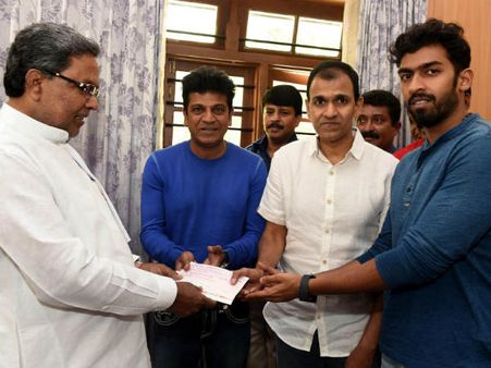 ಭೂಕಂಪ ಸಂತ್ರಸ್ತರಿಗೆ ಶಿವಣ್ಣ, ವಿನಯ್ ನೆರವಿನ ಹಸ್ತ