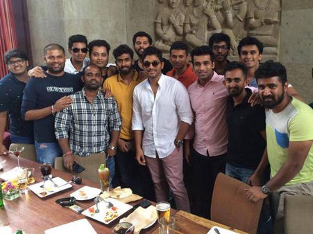 ಅಲ್ಲು ಅರ್ಜುನ್ ಜೊತೆ ವಿನಯ್ ಗ್ರ್ಯಾಂಡ್ ಪಾರ್ಟಿ