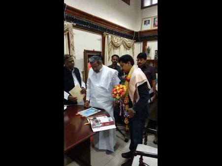 ರಾಷ್ಟ್ರ ಪ್ರಶಸ್ತಿ ವಿಜೇತ ಸಂಚಾರಿ ವಿಜಯ್ ಗೆ ಸಿಎಂ ರಿಂದ ಸನ್ಮಾನ