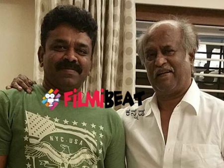 ಸೂಪರ್ ಸ್ಟಾರ್ ರಜನಿಕಾಂತ್ ಜೊತೆ 'ಗಜಕೇಸರಿ' ಕೃಷ್ಣ!