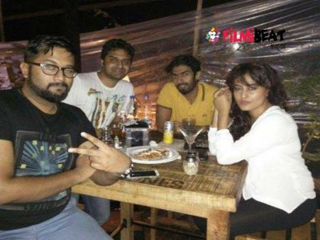 ಮುಂಬೈನಲ್ಲಿ ನಿಧಿ ಸುಬ್ಬಯ್ಯ ಜೊತೆ ವಿನಯ್ ರಾಜ್ ಕುಮಾರ್