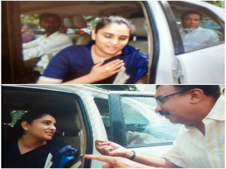 ನಿನ್ನೆ ಆಟೋ ಏರಿದ್ದ ರಮ್ಯಾ ಇಂದು ಫಾರ್ಚ್ಯುನರ್ ನಲ್ಲಿ ಬಂದ್ರು!