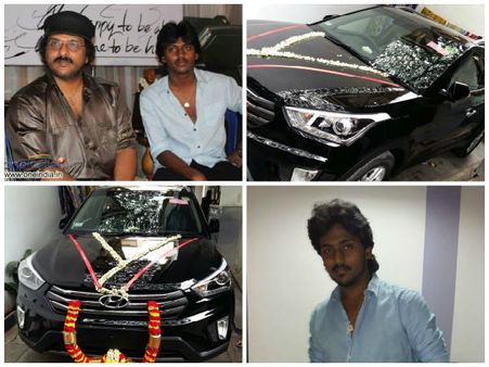 ಜೂನಿಯರ್ ಕ್ರೇಜಿಸ್ಟಾರ್ ಗೆ ರವಿಚಂದ್ರನ್ 'ಭಾರಿ' ಉಡುಗೊರೆ