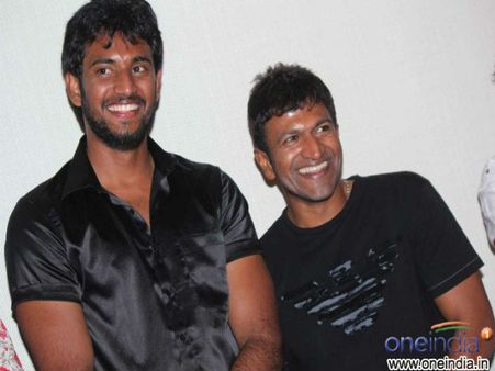 ಅಪ್ಪು ಜೊತೆ 'ದೊಡ್ಮನೆ' ಮಗನಾದ 'ಮದರಂಗಿ' ಕೃಷ್ಣ