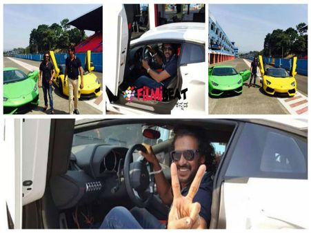 ಜಕಾರ್ತಾದಲ್ಲಿ ಉಪೇಂದ್ರ ಲ್ಯಾಂಬೋರ್ಗಿನಿ ರೈಡ್