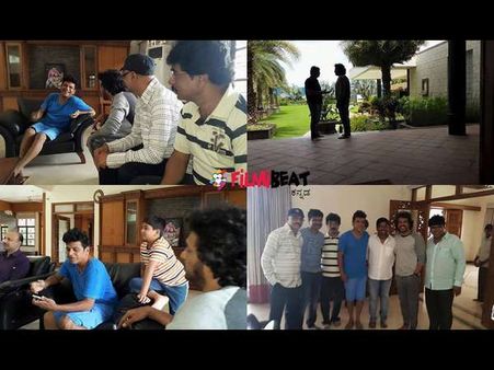 ಶಿವಣ್ಣ ಮನೆಗೆ ಗೋಲ್ಡನ್ ಸ್ಟಾರ್ ಹಾಗೂ ರಿಯಲ್ ಸ್ಟಾರ್ ಭೇಟಿ