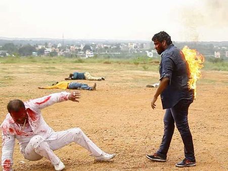 ಬೆಂಕಿ ಜೊತೆ ಸರಸವಾಡಿದ 'ಲಕ್ಷ್ಮಣ' ಹೀರೋ ಅನೂಪ್