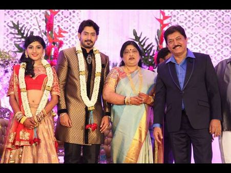 ಚಿತ್ರಗಳು; ಪ್ರಜ್ವಲ್ ದೇವರಾಜ್-ರಾಗಿಣಿ ಆರತಕ್ಷತೆಯಲ್ಲಿ ಗಣ್ಯರ ದಂಡು