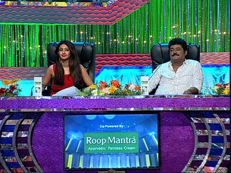 ಐಂದ್ರಿತಾಗೆ ಕನ್ನಡ ಕಲಿಸಲು ಪಣ ತೊಟ್ಟ ನವರಸ ನಾಯಕ