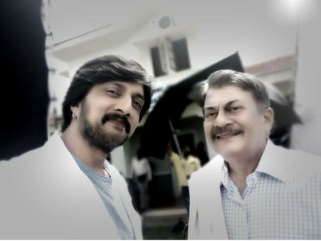 ಕಿಚ್ಚ ಸುದೀಪ್ ಜೊತೆ ಅನಂತ್ ನಾಗ್, 'ಮಾರಿಬಿಡಿ' ಅಂದ್ರು!!