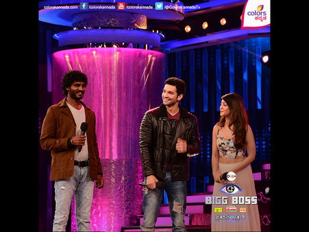 'ಬಿಗ್ ಬಾಸ್' ವೇದಿಕೆಯಲ್ಲಿ ದಿಗಂತ್-ಐಂದ್ರಿತಾ 'ಶಾರ್ಪ್ ಶೂಟರ್'