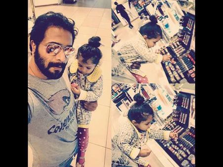 3ನೇ ವಯಸ್ಸಿಗೆ ಗ್ಲಾಮರ್ ಗುಂಗಿನಲ್ಲಿರುವ ಶ್ರೀಮುರಳಿ ಸುಪುತ್ರಿ