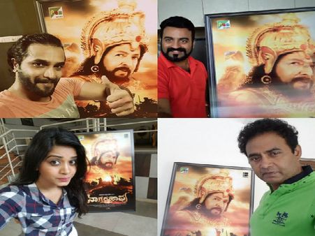 'ನಾಗರಹಾವು' ಚಿತ್ರಕ್ಕೆ ಸ್ಯಾಂಡಲ್ ವುಡ್ ತಾರೆಯರ ಬೆಂಬಲ