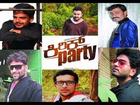 ಮೊದಲ ಹಂತದ ಶೂಟಿಂಗ್ ಮುಗಿಸಿದ ಸಂಭ್ರಮದಲ್ಲಿ ಶೆಟ್ರ 'ಕಿರಿಕ್' ಬಳಗ