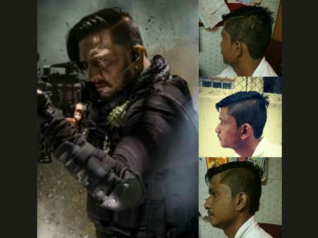 ವೈರಲ್ ಆಗಿದೆ 'ಹೆಬ್ಬುಲಿ' ಕಿಚ್ಚ ಸುದೀಪ್ ಹೇರ್ ಸ್ಟೈಲ್