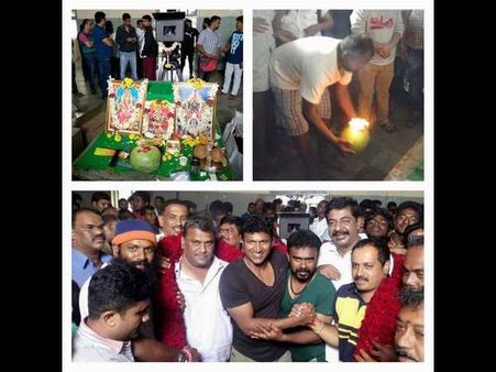 'ಅಭಿಮಾನಿ'ಗಳನ್ನು ಬಣ್ಣಿಸಿ ಕುಂಬಳಕಾಯಿ ಒಡೆದ 'ದೊಡ್ಮನೆ ಹುಡುಗ'