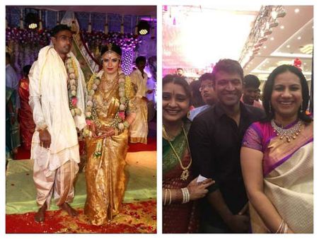 ರಾಯನೆ-ಅಭಿಮನ್ಯು ಮದುವೆ ಸಂಭ್ರಮದಲ್ಲಿ ಕನ್ನಡ ತಾರೆಯರ ಕಲರವ