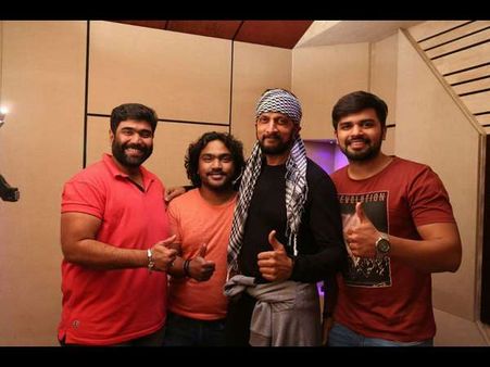 'ಟೈಗರ್'ಗೆ ಖಡಕ್ ಧ್ವನಿ ನೀಡಿದ 'ಬಬ್ಬರ್ ಶೇರ್' ಕಿಚ್ಚ ಸುದೀಪ್