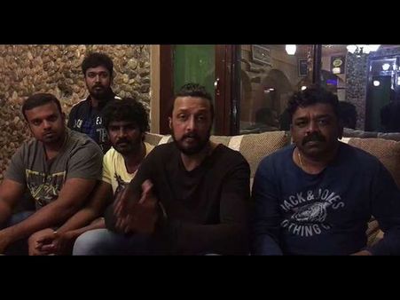 ಕಾಶ್ಮೀರದಲ್ಲಿ ಕುಳಿತು ಕನ್ನಡಿಗರನ್ನು ಕ್ಷಮೆ ಕೇಳಿದ ಕಿಚ್ಚ ಸುದೀಪ್