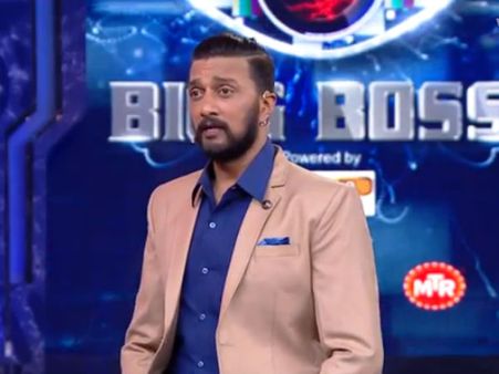 'ಬಿಗ್‌ ಬಾಸ್' ವೇದಿಕೆ ಮೇಲೆ 'ಕನ್ನಡ ಪ್ರೇಮ' ಮೆರೆದ ಸುದೀಪ್