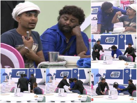 'ಬಿಗ್' ಅವಾಂತರ: 'ಒಳ್ಳೆ ಹುಡುಗ' ಪ್ರಥಮ್ ಗೆ ಪಂಚ್ ಕೊಟ್ಟ ಹುಚ್ಚ ವೆಂಕಟ್.!