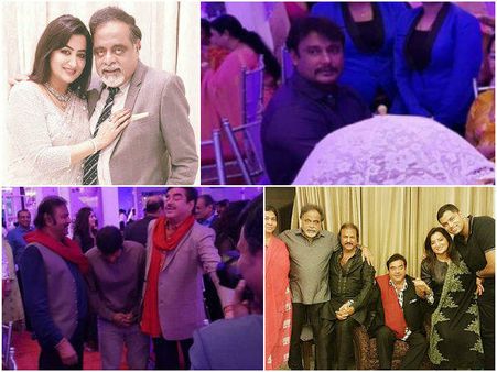 ಅಂಬಿ-ಸುಮಲತಾ 'ಸಿಲ್ವರ್ ಜ್ಯೂಬಿಲಿ' ಸಂಭ್ರಮದಲ್ಲಿ ದರ್ಶನ್, ಪುನೀತ್ ಭಾಗಿ