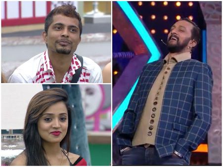 ಸಂಜನಾಗೆ 'ಪ್ರೇಮಪತ್ರ' ಬರೆದ 'ಪ್ರಥಮ್': ಎದ್ದುಬಿದ್ದು ನಕ್ಕಿದ ಸುದೀಪ್