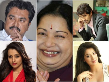 ತಮಿಳುನಾಡು 'ಅಮ್ಮ'ನಿಗಾಗಿ ಸಿನಿತಾರೆಯರು ಪ್ರಾರ್ಥನೆ