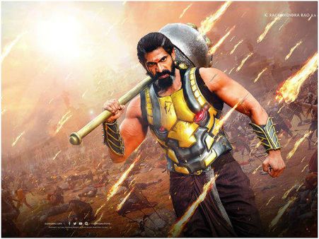 ಬಾಹುಬಲಿ-2: ಭರ್ಜರಿಯಾಗಿದೆ 'ಬಲ್ಲಾಳದೇವ'ನ ಫಸ್ಟ್ ಲುಕ್.!