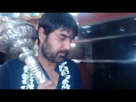 ಪಾವಗಡದ ಶನೈಶ್ಚರ ದೇಗುಲದಲ್ಲಿ ತೆಲುಗು ನಟ ಶ್ರೀಕಾಂತ್