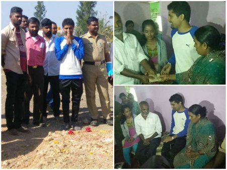 ಹುತಾತ್ಮ ಯೋಧ ಸಂದೀಪ್ ಕುಟುಂಬಕ್ಕೆ ನೆರವಾದ 'ಬಿಗ್ ಬಾಸ್' ಪ್ರಥಮ್