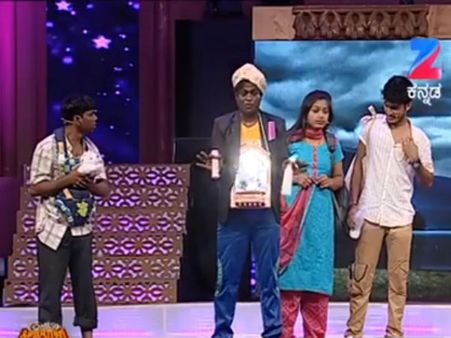 'ಮುಂಗಾರು ಮಳೆ' ಮತ್ತು 'ದುನಿಯಾ' ಮಿಕ್ಸ್: ನೋಡಿ... ಹಲ್ಲು ಬಿಡಿ...