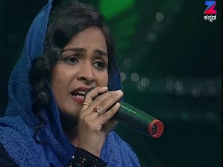 ಮತ್ತೊಂದು 'ಭಕ್ತಿಗೀತೆ' ಹಾಡಿ ವಿವಾದಕ್ಕೆ ತೆರೆ ಎಳೆದ ಸುಹಾನ ಸೈಯದ್!