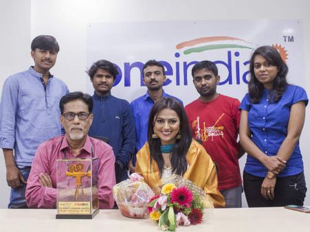 ಓದುಗರ ಮನಗೆದ್ದ ನವನಟಿ ಶ್ರದ್ಧಾ ಶ್ರೀನಾಥ್ ಗೆ ಫಿಲ್ಮಿಬೀಟ್ ಪ್ರಶಸ್ತಿ ಪ್ರದಾನ