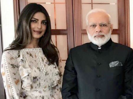 ಪ್ರಿಯಾಂಕಾ ಚೋಪ್ರಾಗೆ ಆಕಸ್ಮಿಕವಾಗಿ ನರೇಂದ್ರ ಮೋದಿ ಸಿಕ್ಕಾಗಾ.!
