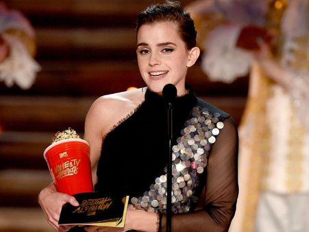 'ಹ್ಯಾರಿಪಾಟರ್' ಖ್ಯಾತಿಯ ಎಮ್ಮಾ ವ್ಯಾಟ್ಸನ್ ಗೆ 'ಎಂಟಿವಿ ಮೂವಿ' ಪ್ರಶಸ್ತಿ