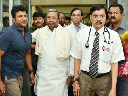 ಪಾರ್ವತಮ್ಮ ರಾಜ್ ಕುಮಾರ್ ಆಸ್ಪತ್ರೆಗೆ ದಾಖಲು: ಆರೋಗ್ಯ ವಿಚಾರಿಸಿದ ಸಿಎಂ