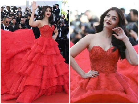 ರೆಡ್ ಕಾರ್ಪೆಟ್ ಮೇಲೆ ಮಾಜಿ ವಿಶ್ವ ಸುಂದರಿ ಐಶೂ ಬೆಡಗು ಬಿನ್ನಾಣ..