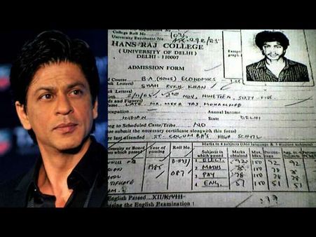 ಶಾರೂಖ್ ಖಾನ್ 'ಇಂಗ್ಲೀಷ್ ಮಾರ್ಕ್ಸ್'ನ ಬಗ್ಗೆ ಬಿಸಿಬಿಸಿ ಚರ್ಚೆ