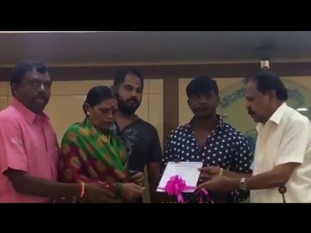 'ಮಾಸ್ತಿಗುಡಿ' ಚಿತ್ರತಂಡದಿಂದ ಅನಿಲ್, ಉದಯ್ ಕುಟುಂಬಕ್ಕೆ 25 ಲಕ್ಷ