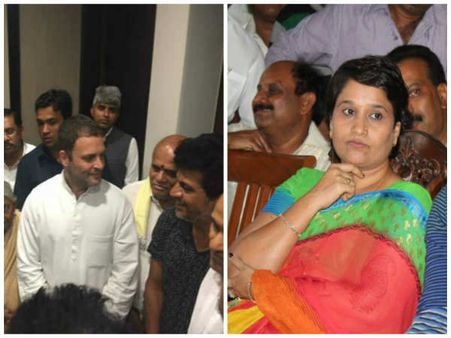 ಅಣ್ಣಾವ್ರ ಮನೆಯಲ್ಲಿ ರಾಹುಲ್ ಗಾಂಧಿ: ಗೀತಾ ಶಿವರಾಜ್ ಕುಮಾರ್ ಗೆ ಕಾಂಗ್ರೆಸ್ ಗಾಳ.?