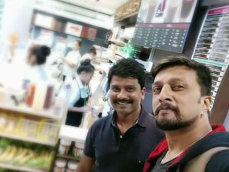 ಕಿಚ್ಚ ಸುದೀಪ್-ಪ್ರೇಮ್ ಸೆಲ್ಫಿ ಹಿಂದೆ ಇರೋ ವಿಷ್ಯನೇ ಬೇರೆ .!