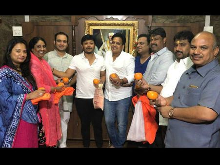 ಗೋಲ್ಡನ್ ಸ್ಟಾರ್ ಗಣೇಶ್ ಹುಟ್ಟುಹಬ್ಬಕ್ಕೆ 'ಆರೆಂಜ್' ಗಿಫ್ಟ್