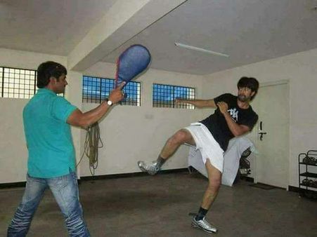 ರಾಕಿಂಗ್ ಸ್ಟಾರ್ ಯಶ್ ಸಾಹಸ ತರಬೇತಿಯ ಅಪರೂಪದ ಚಿತ್ರಗಳು